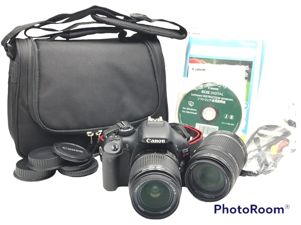 アイテム一覧 Canon Kiss Kit IS 18-135 EF-S セット‼️ X4 デジタルカメラ