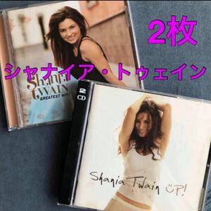 洋楽2枚/シャナイア・トゥエィン「GREATEST HITS & UP!」ベストアルバム・輸入盤・中古CD