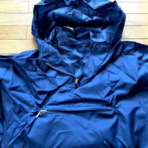■ ナイロンジャケット ■ ミズノ ネイビー MIZUNO BERG mountaineering wear 登山 コンパクト 雨具 ビンテージ アンティーク プルオーバーの画像3