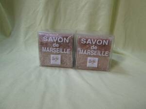 Savon de Marseille 石鹸2個　 サボン ド マルセイユ オリーブ　400ｇ