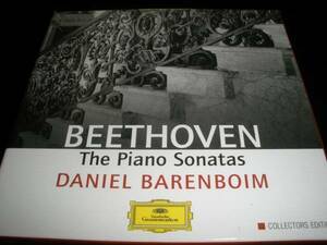 9CD バレンボイム ベートーヴェン ピアノソナタ 全集 再録 ドイツ・グラモフォン デジタル DG Beethoven Complete PIano Sonatas Barenboim