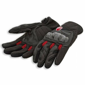 送料無料 ドゥカティ 純正 City C3 Fabric Leather Gloves シティ C3 ファブリック－レザーグローブ Sサイズ 981071343