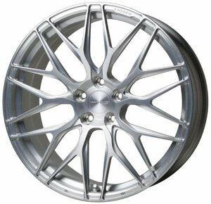 【M's】 トラフィックスターフォージド TSF-01 4本セット ブラッシュド 20x8.5J 5H PCD 114.3 +38 アルミホイール HOT STUFF 鍛造 シルバー