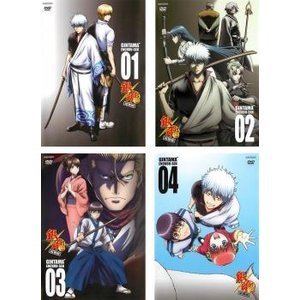 銀魂 4期 全18巻 レンタル DVD 洛陽決戦篇・ポロリ篇・銀ノ魂篇 アニメ