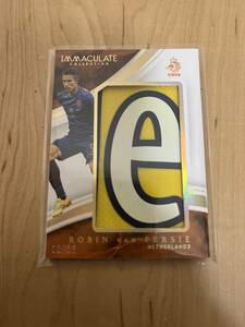 ファン・ペルシ　2017 PANINI IMMACULATE オランダ　ロゴ　13シリ