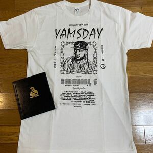 ★初売り限定特価★デッドストック　a$ap yams yamsday 激レア　ラップtee Supreme 