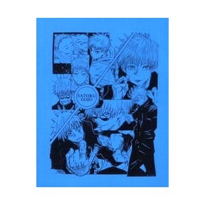 五条悟 Tシャツ コレクション ブルー Lサイズ 呪術廻戦 ジャンプショップ 限定品 原作版の画像3