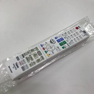 【未使用品】SHARP シャープ ブルーレイディスクレコーダーリモコン GB167PA