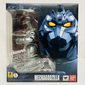 [ ultimate beautiful goods ]BANDAI Bandai S.H.MonsterArts Monstar a-tsu Mechagodzilla the first times with special favor figure 