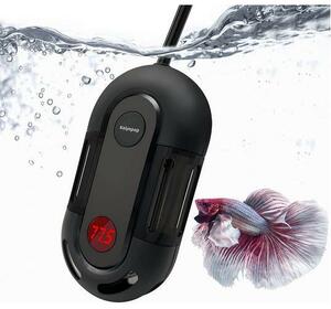  small size aquarium heater Mini heater aquarium heater tropical fish goldfish turtle thermostat LED temperature adjustment .. protection sea water fresh water 50W 20- 60cm