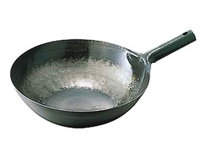 * mountain rice field iron strike .. one hand wok 36cm( board thickness 1.2mm) business use cookware made in Japan new goods 