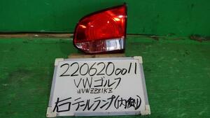 VW ゴルフ DBA-1KCBZ 右テールランプ TSIトレンドラインプレミアム LD5Q 5K0.945.094.J