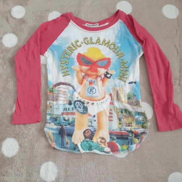 hysteric mini 長袖Tシャツ 100cm