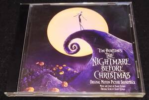 ナイトメアー・ビフォア・クリスマス サントラCD★国内盤・和訳 ダニーエルフマンNightmare Before Christmas Danny Elfmanティムバートン