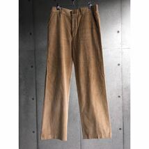 【Levis】リーバイス ワイドストレートコーデュロイパンツ/USA ベージュ ワイドパンツ レア 珍品 白タブ スモールe ビンテージ 70s80s90s_画像1