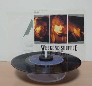 V-RECO7'EP-j◆即決◆THE ALFEE アルフィー◆30th【WEEKEND SHUFFLE-華やかな週末- c/w:見つめていたい】■7A-0827■