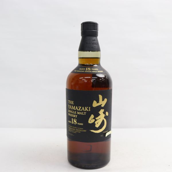 ヤフオク! -「山崎18年」(ウイスキー) (アルコール)の落札相場・落札価格