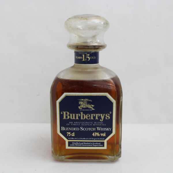 Burberrys（バーバリー）エイジド イン オーク 1968 43％ 750ml ※液面 