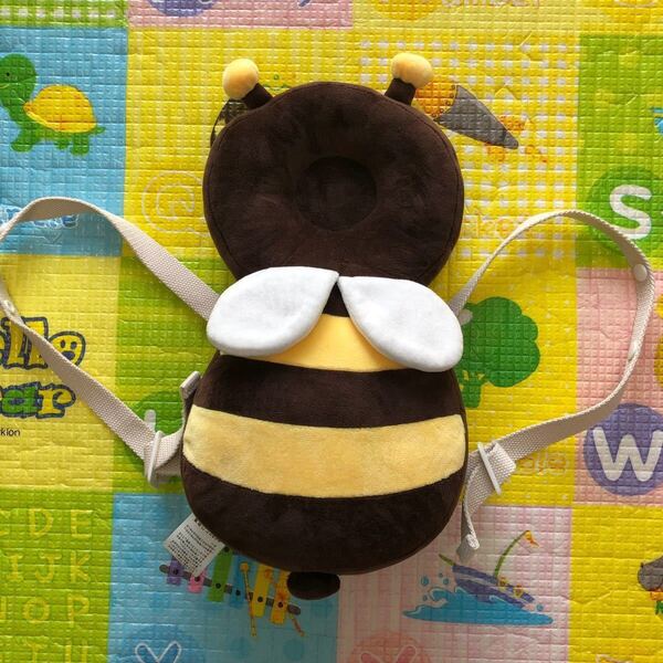 ごっつん防止 ヘッドガード 蜂 bee セーフティグッズ 美品