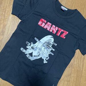 GANTZ バイク　Tシャツ ガンツ　奥浩哉　集英社　コピーライト　ヤングジャンプ　Mサイズ UT ブラック　黒　アニメ　原作　原画　ユニクロ