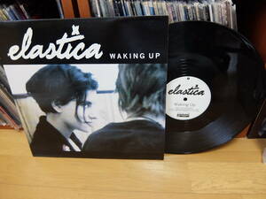 美盤　UK 12inch Elastica waking up