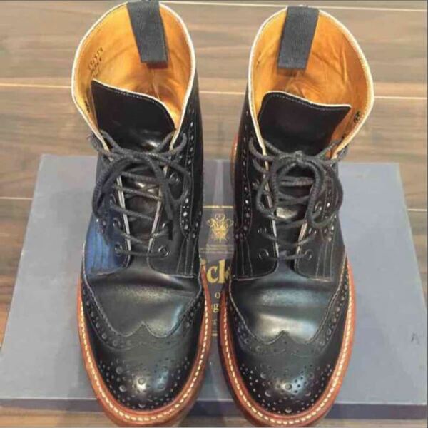 トリッカーズ m2508 靴 黒 ブーツ Tricker''s