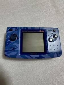 NEW Neo geo pocket color body only camouflage -ju blue 