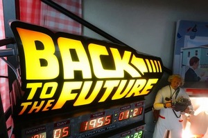 激レア★バックトゥザフューチャー Back to the future BTTF ロゴ ライトアップディスプレイ