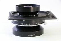 実用■ニコン Nikon NIKKOR-W 180mm F5.6 WISTAボード■シャッター全速完動■PPP 275_画像2