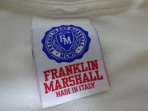 フランクリン&マーシャル FRANKLIN & MARSHALL ポロシャツ ホワイトカラー M_画像3