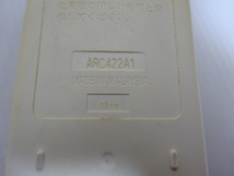 ダイキン エアコンリモコン ARC422A1_画像3