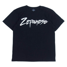 ゼパニーズクラブ zepanese club ロゴ プリント Tシャツ ブラック系 L【中古】_画像1