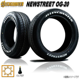 サマータイヤ 1本 ALLENCOUNTER ニューストリート OG-20 ホワイトレター 215/60R17インチ C 109/107T 新品 バルブ付