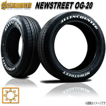 サマータイヤ 1本 ALLENCOUNTER ニューストリート OG-20 ホワイトレター 225/50R18インチ C 107/105T 新品_画像1