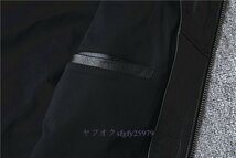N485☆新品紳士防寒防風効果抜群バイクオートバイレザージャケット　メンズ本革バイク多機能ライダースジャケット　サイズS-4xl選択_画像9