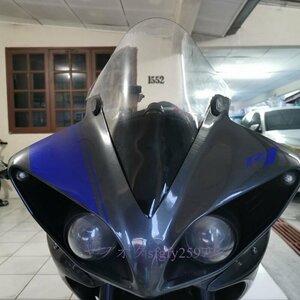 O861 ☆ Новый черный и прозрачный мотоцикл Ветровой ветер Yamaha YZF -R1 YZFR1 R1 2009-2010 2011 2012