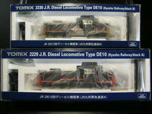 トミックス TOMIX DE10形ディーゼル機関車 (JR九州黒色塗装)A＋B ２両セット【鉄道模型】新品同様品