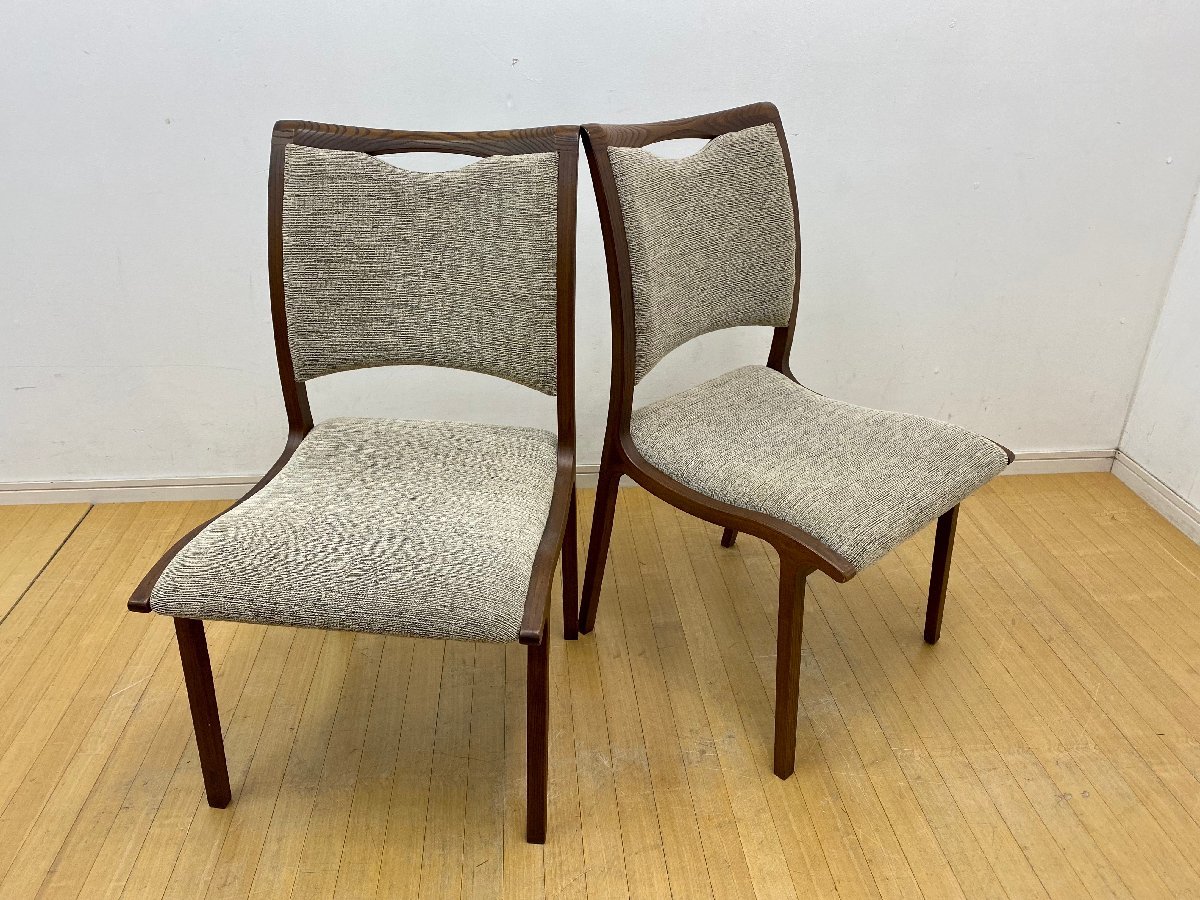 ヤフオク! -冨士ファニチア チェアの中古品・新品・未使用品一覧 イチオリーズ モデルーム配置品/FUJI FUNITURE/リクライニング&キャスター椅子2脚 一般