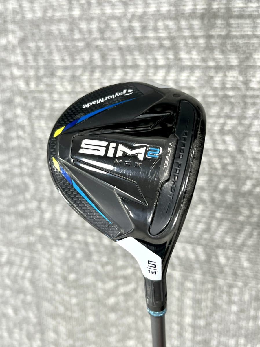 SIM2 MAX フェアウェイウッド Tour AD XC6S(5W/18度)テーラーメイド FW