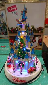  prompt decision! new goods unused! lovely! Disney Christmas tree sinterela castle pare-do Christmas illumination cost ko Mickey minnie 