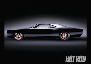 ポスター★1969 プリムス・ロードランナー カスタム ポスター★Plymouth/Mopar/モパー/Hot Rod/Dodge/Road Runner