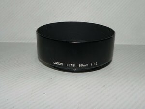 Canon 50mm F1.2 lens hood (L mount for ) used good goods 