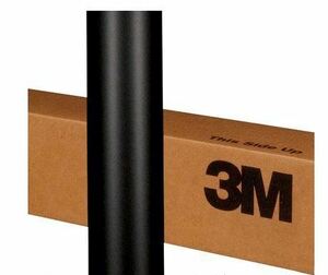 3Ｍ ラッピングシート 1080シリーズ カーラッピングフィルム 1080-M12V マットブラック 1524mm 車両用