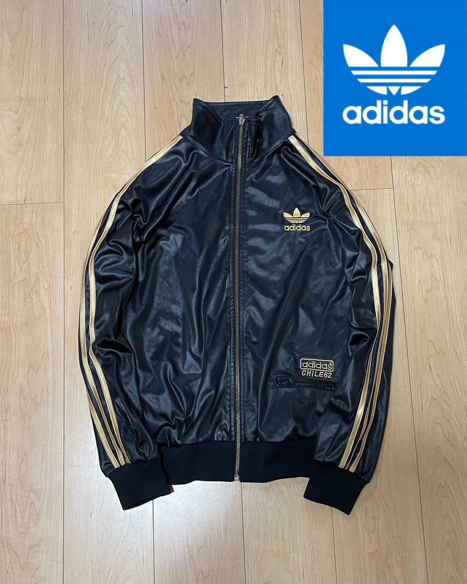 US古着 80s アディダス adidas レザーセットアップ RUN DMC 堅実な究極の