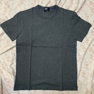 メンズ☆　綿100%　シンプルなTシャツ　チャコールグレー【M】　☆新品在庫品