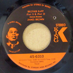 JAMES BROWN-Brother Rapp (Part.1&2) (US Orig.7)