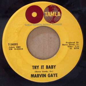 MARVIN GAYE-Try It Baby / If My Heart Could Sing (US Orig.7