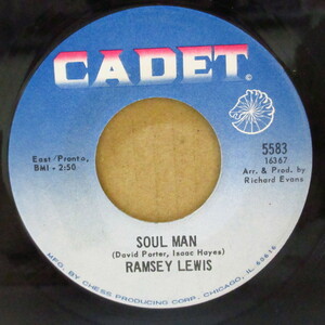 RAMSEY LEWIS -Soul Man / Struttin' Lightly (US Orig.7+CS)