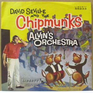 CHIPMUNKS-Alvin's Orchestra (US Orig.Green Label 7+PS)