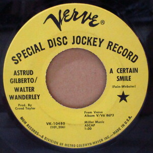 ASTRUD GILBERTO & WALTER WANDERRLEY-A Certain Smile (US Prom